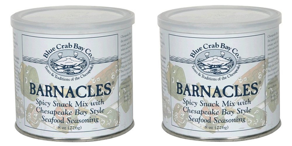 Blue Crab Bay Co. Barnacles Snack Mix, 8-Ounces (Pack of 2)