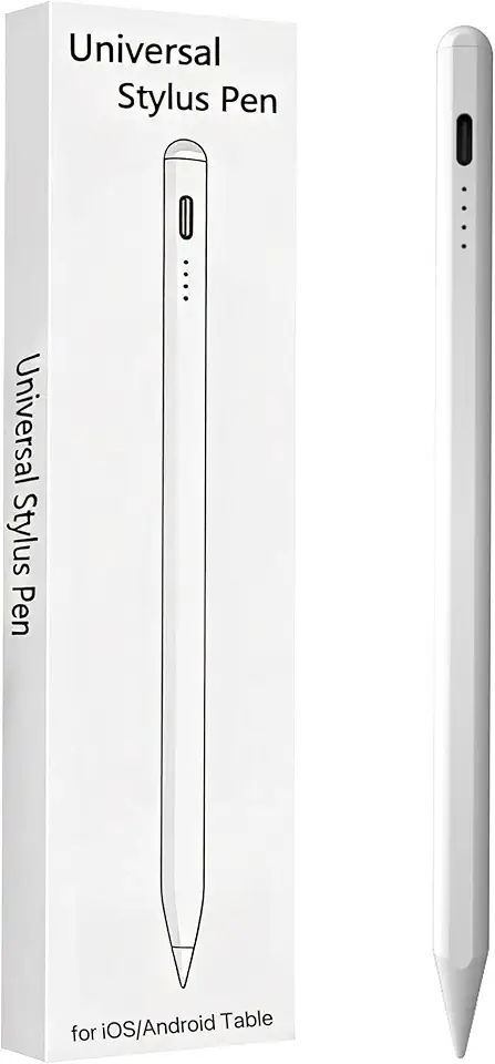 Caneta Stylus Android para Samsung Galaxy Tab A9/A9Plus/A8/A8plus/A7/A7lite Tablet S Pencil Touchscreens Caneta Stylists (Branca)