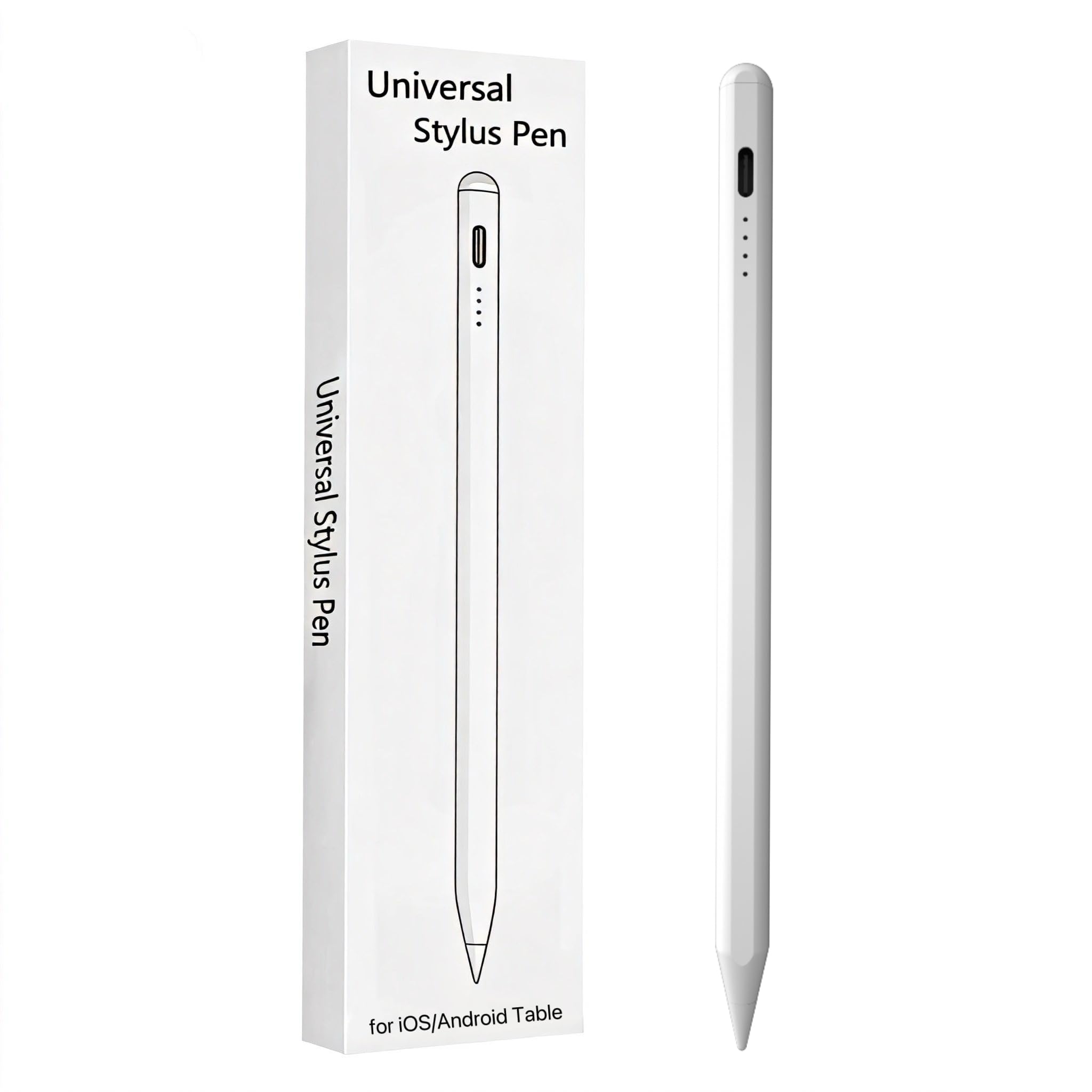 Stylus Pen Android for Samsung Galaxy Tab A9/A9Plus/A8/A8plus/A7/A7lite Tablet S Pencil Touchscreens Stylists Pen (White)-image-45