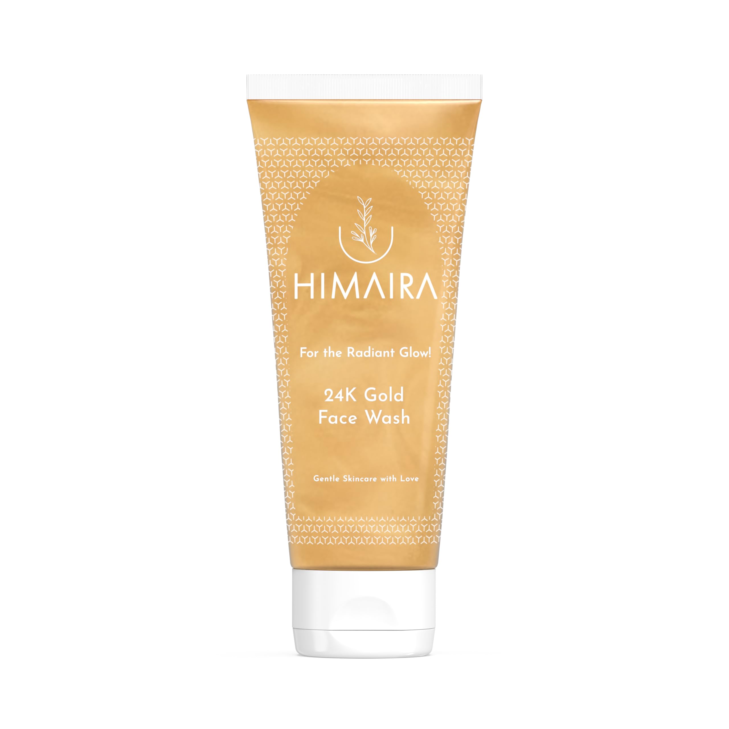 - 24K Gold Face Wash (100 ml) | Rose Oil Extract for Glowing Skin, Anti-inflammatory, Reduce Acne & Blemishes | All Skin Type | For Women & Men