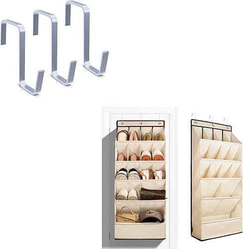 Fentec Organizadores de zapatos sobre la puerta