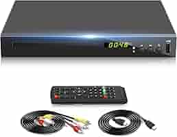 Blu Ray Player, HD Bluray DVD Player for TV, Play Region A/1