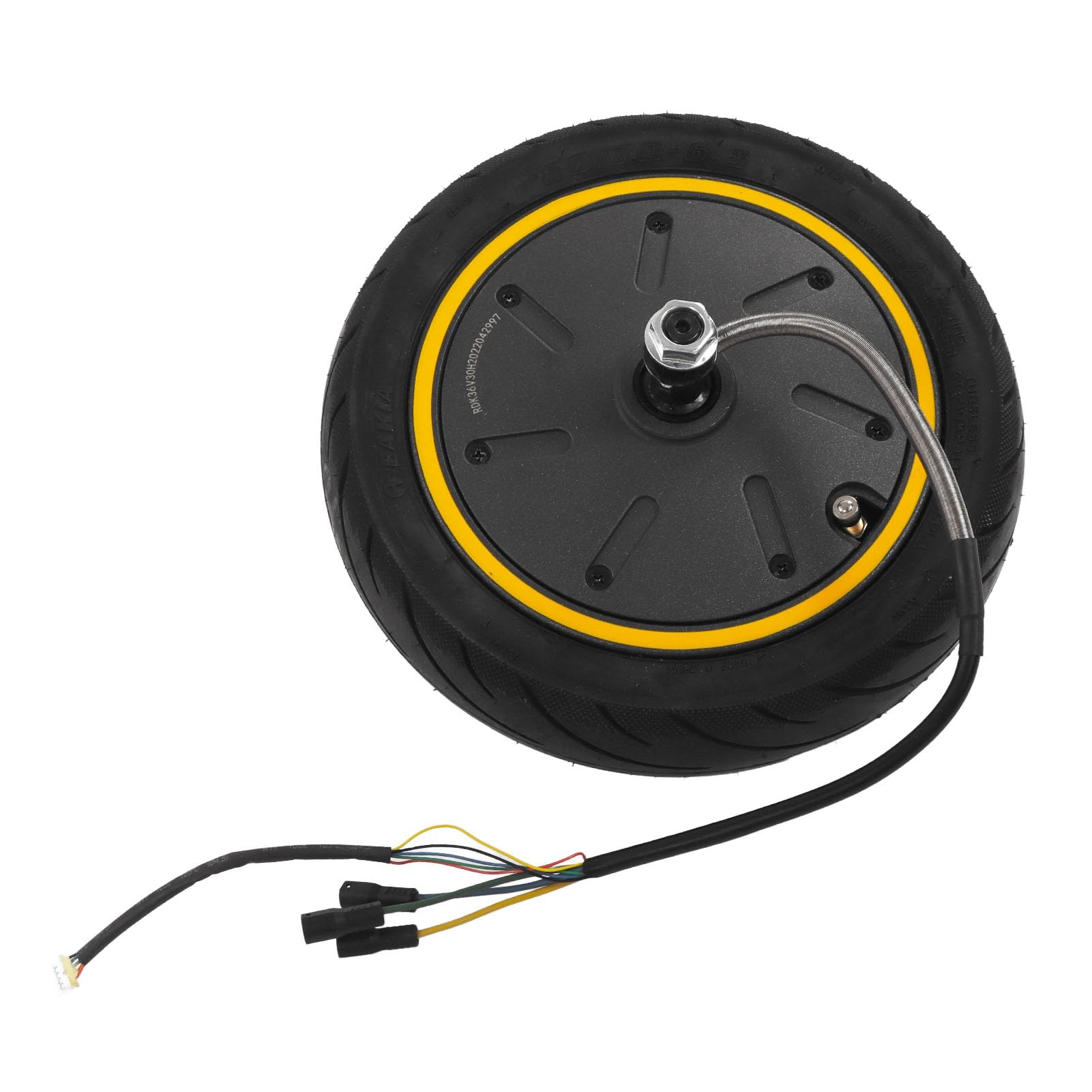 BuyWeek Roue de Moteur de Moyeu de Scooter Électrique pour Ninebot MAX G30, 48V 350W Moteur d'Entraînement de Roue Arrière de Trottinette Électrique