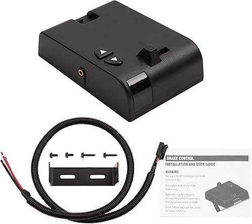 GOMADEIT Kit de controlador de freno de remolque CURT 51140 TriFlex Controlador de freno de remolque eléctrico CURT 51515 Controlador de freno de