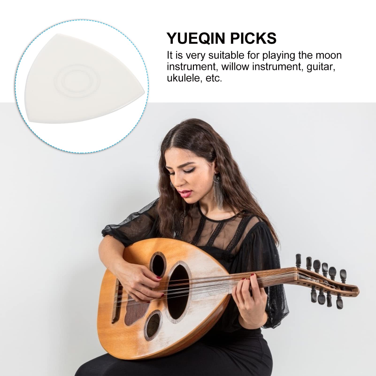 TOYANDONA 5 Sets Gitarrenplektren Für Elektroakustikplektren Plektren-set Griff Für Zeitgleiches Spielen 12 Stück * 5