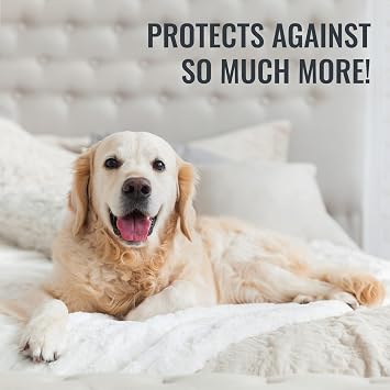 DMI Twin XL Zip Mattress Cover, Waterproof and Washable, Noiseless Cover for College Dorm, Hospital Bed, and Incontinence - Durable Mattress Protector Twin Size XL for Pets & Spills