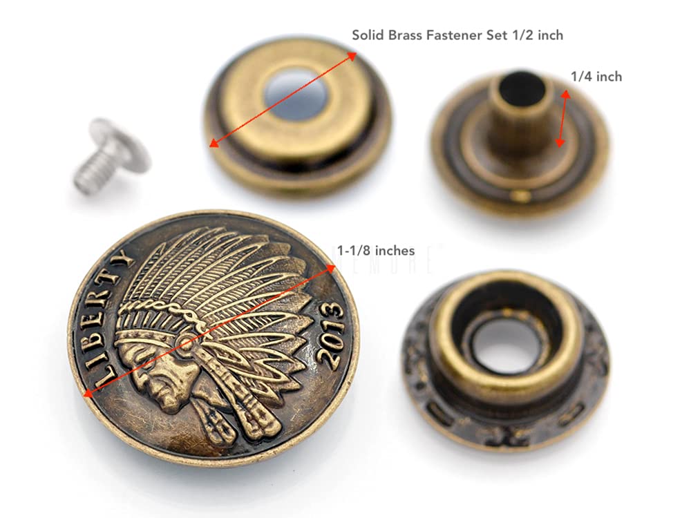 Amazon.co.jp: CRAFTMEMORE 2セット 1-1/8インチ インディアン