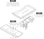Plateau pour clavier avec hauteur et inclinaison réglables pour bureaux debout et plateaux de bureau de faible profondeur