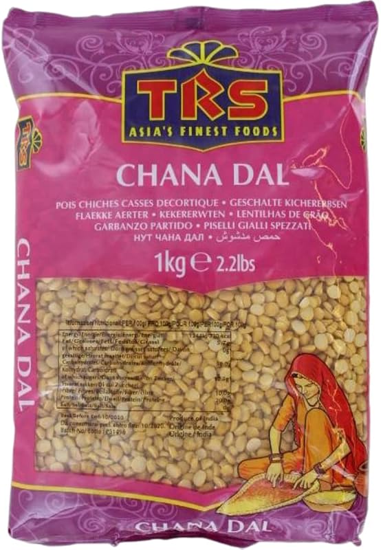 TRS la Moitie Chickpeas Chana Dall 1 kg 1 Unité