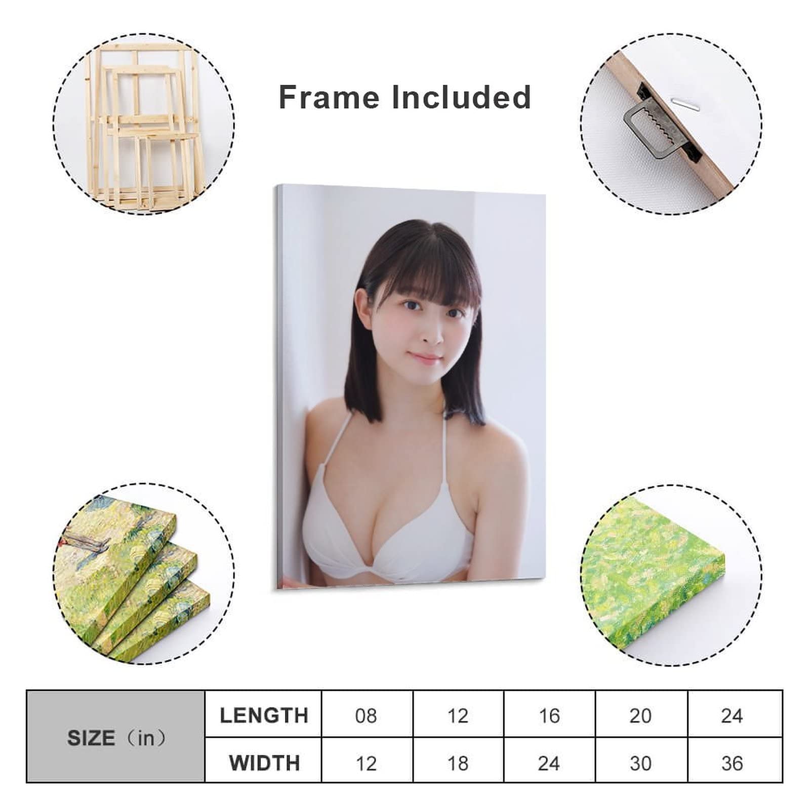 Amazon.co.jp: ポスター美月絢音 水着 ビキニ 下着 プリント