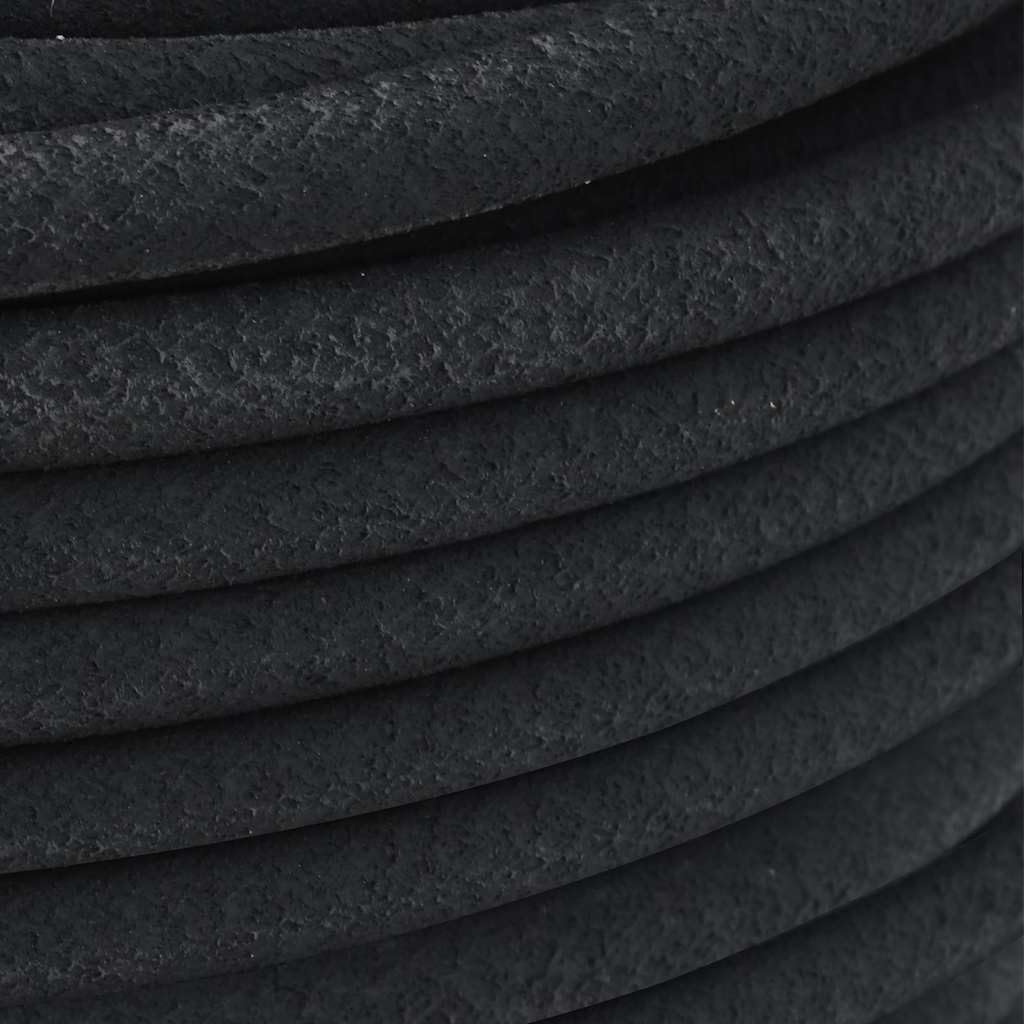 Manguera de goteo negra de 100 m de goma flexible para riego, riego, limpieza, sin dobleces, extensible, con conector, acoplamiento y accesorios para patio