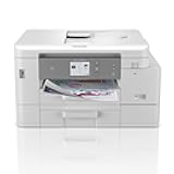 MFC-J4535DW INKvestment -Tank All-in-One Color Inkjet Printer with NFC, Duplex and Wireless Printing Plus Up to 1-Year of Ink in-Box, White