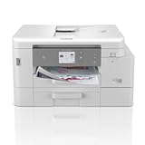 MFC-J4535DW INKvestment -Tank All-in-One Color Inkjet Printer with NFC&comma; Duplex and Wireless Printing Plus Up to 1-Year of Ink in-Box&comma; White