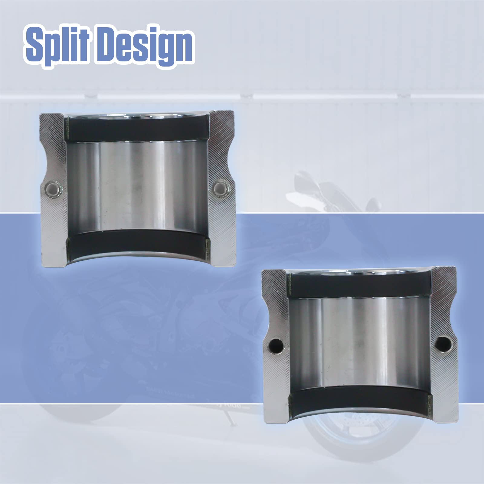 PLAYOCCAR Controlador de sello de horquilla 30MM-45MM, herramienta de instalación ajustable para motocicleta
