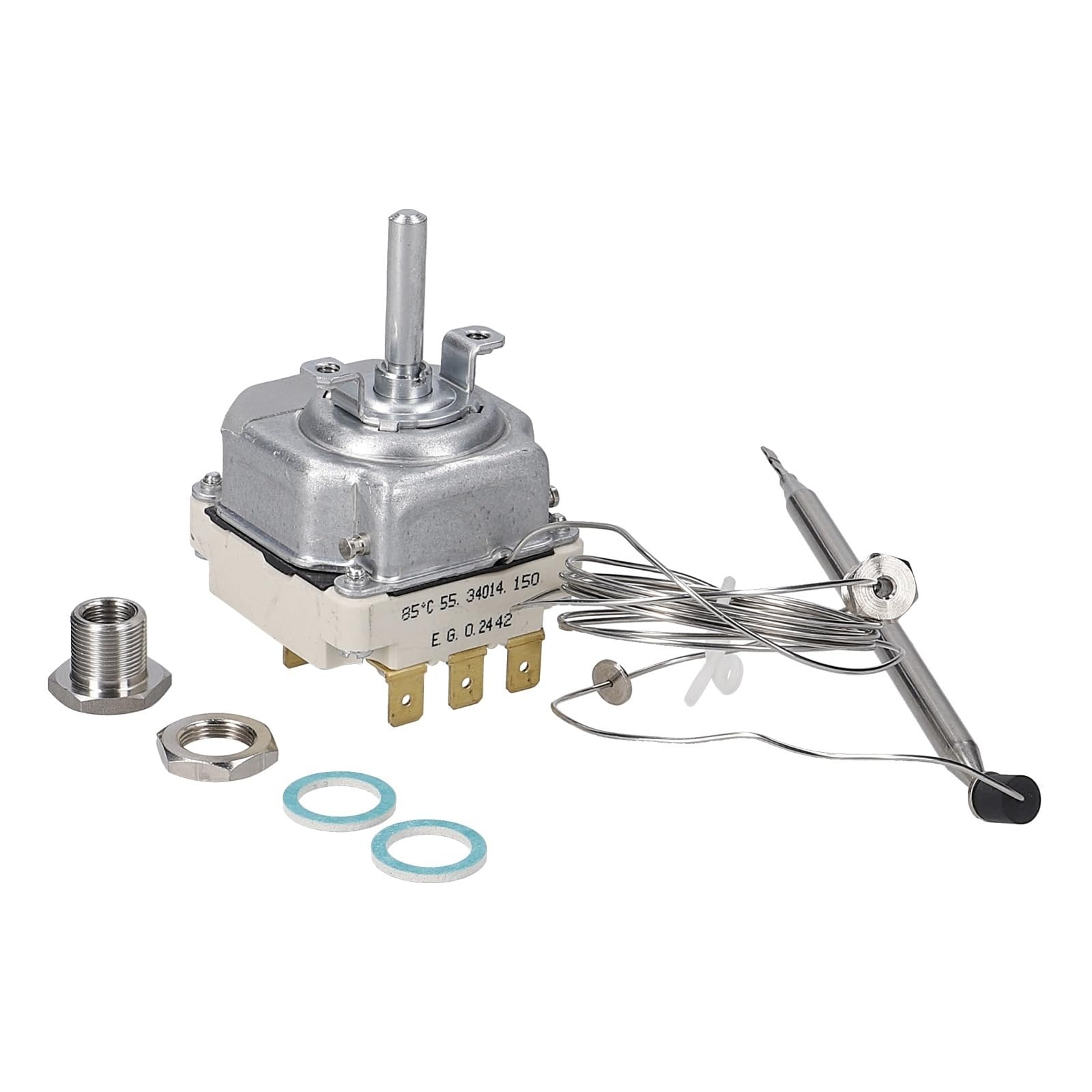 Termostato 27-85°C compatibile con EGO 55.34014.150 per apparecchi ad acqua calda - LUTH Premium Profi Parts