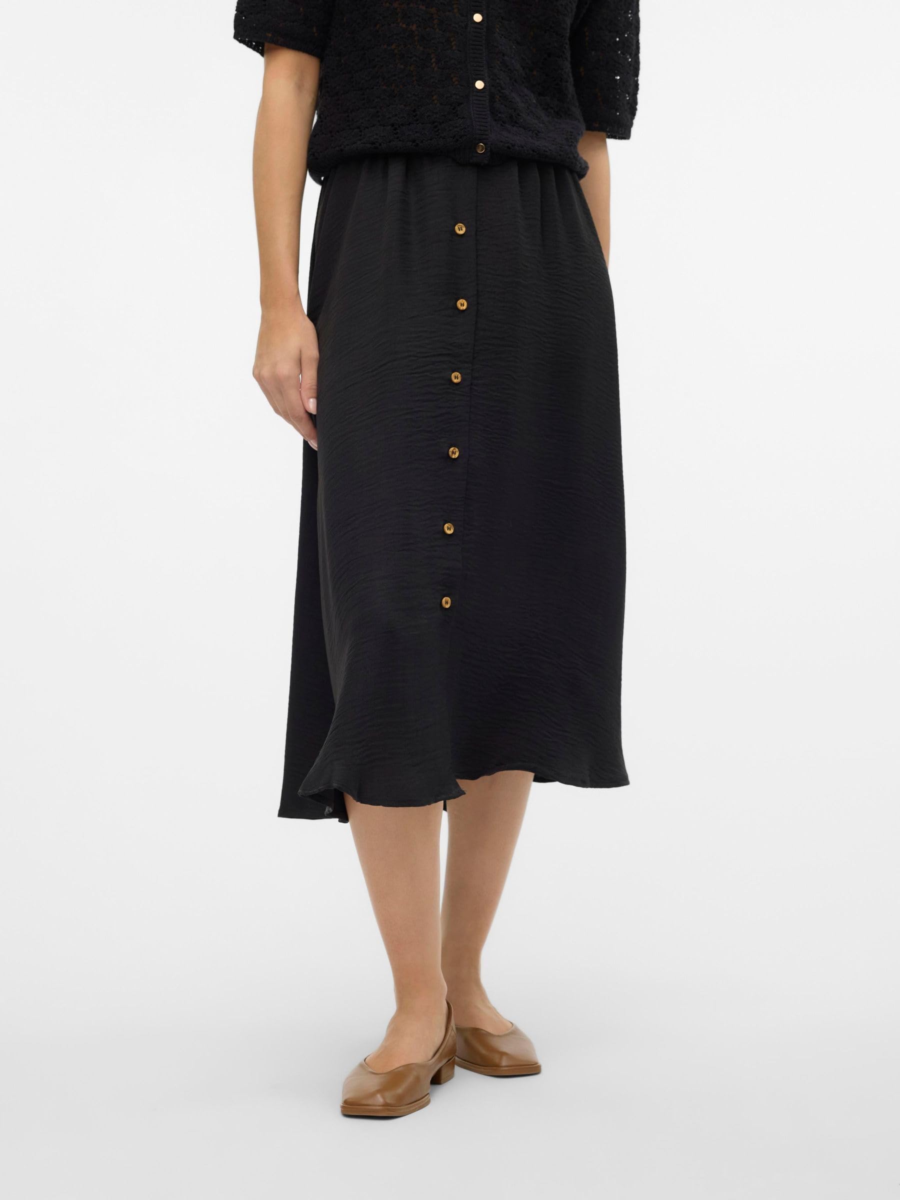 VERO MODA Skirt VMMELANEY High Waist Long Skirt