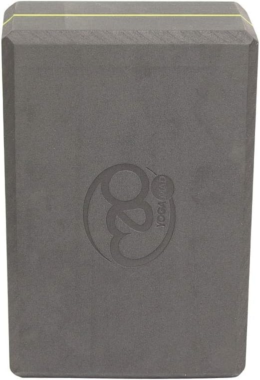 Yoga-Mad 369 Yoga Block (One Size) (Gray/Lime Green)