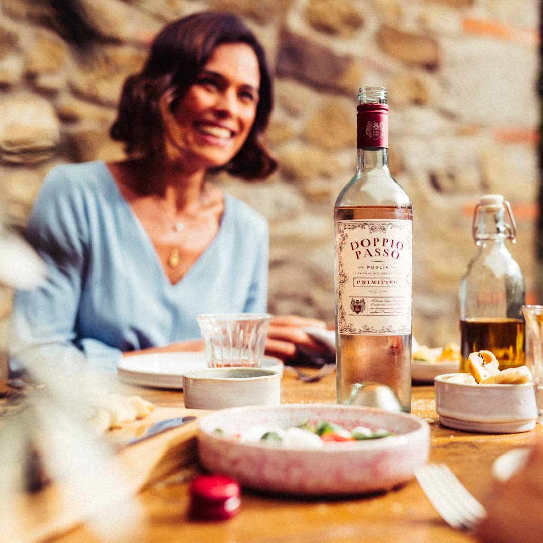 Doppio Passo Primitivo Rosato, Roséwein Italien (6 x 0,75l)
