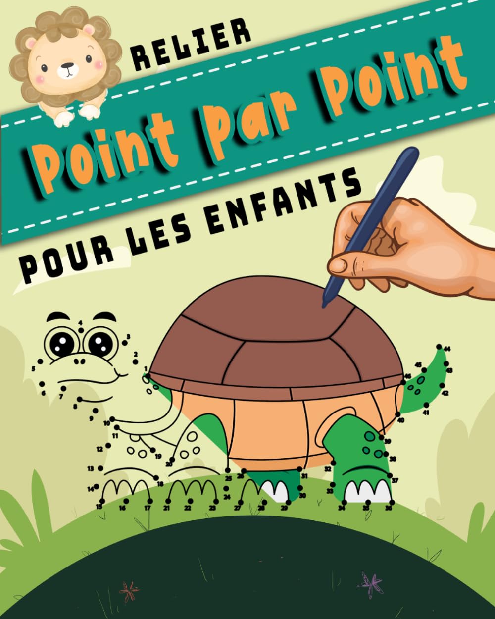Relier Les Points Livre Pour Enfants: un jeu éducatif pour enfants, idéal pour réduire l’anxiété, se détendre, stimuler la mémoire et relever des défis.