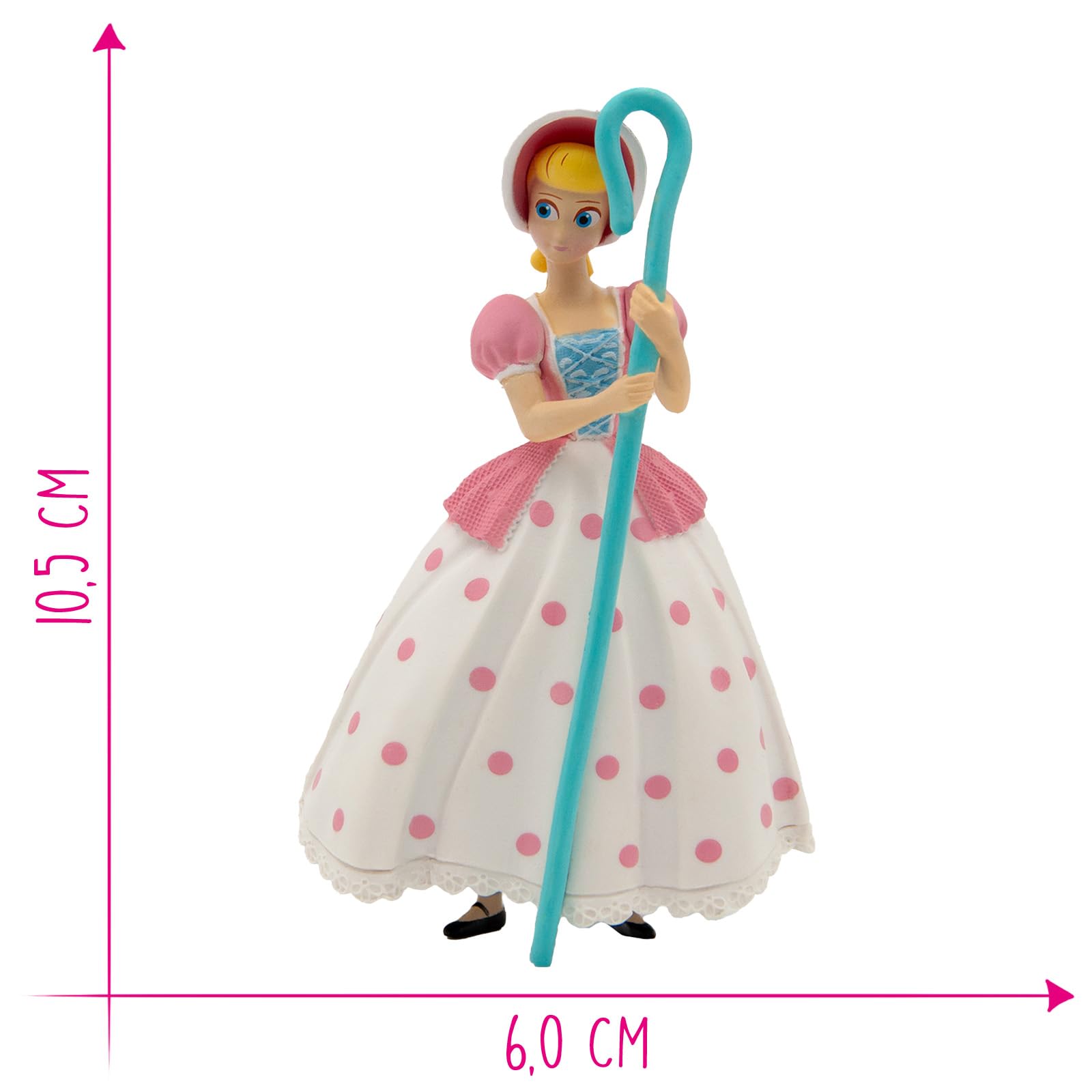 Bullyland 12778 - Figurka do zabawy porcelanowa z Disney Pixar Toy Story, ok. 10,5 cm, wierna w szczegóły, idealna jako mały prezent dla dzieci od 3 lat