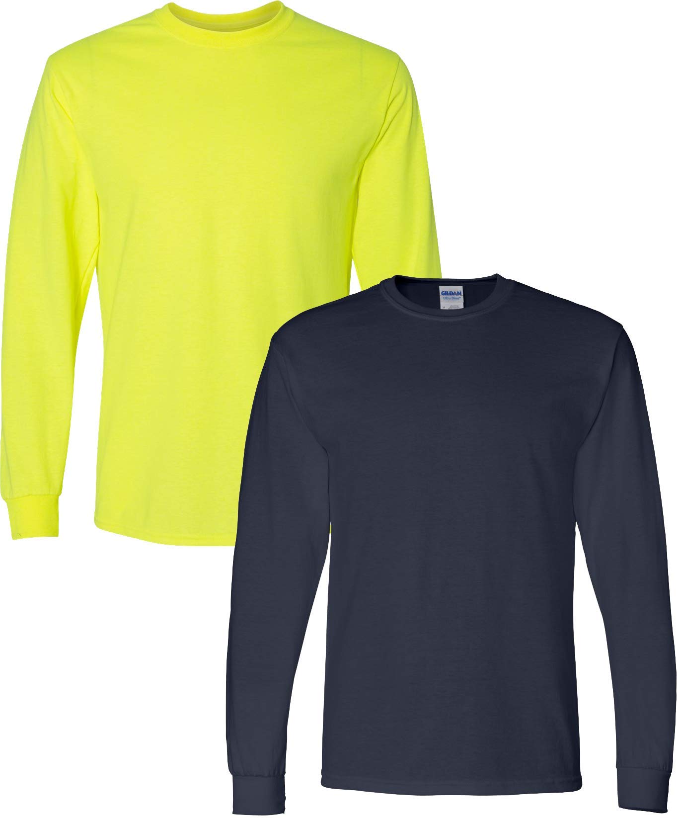 GildanMen's DryBlend Adult Long Sleeve T-Shirt, 2-Pack Shirt