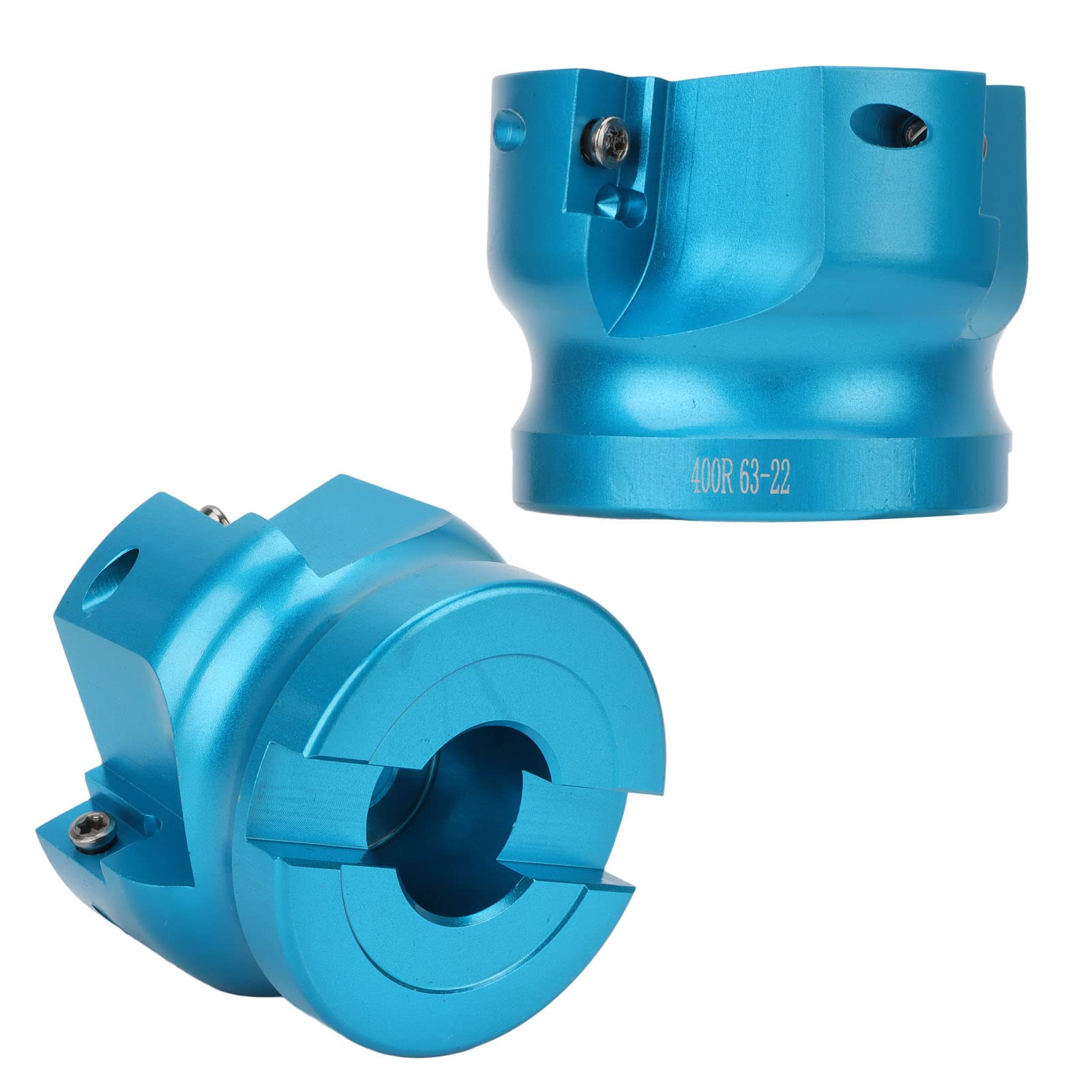 Tête de Moulin à Surfacer en Alliage d'aluminium, Tête de Fraise à Surfacer, Tête de Fraise à Surfacer, Ensemble de Têtes de Fraise à Surfacer, Fraise à extrémité Indexable à 4