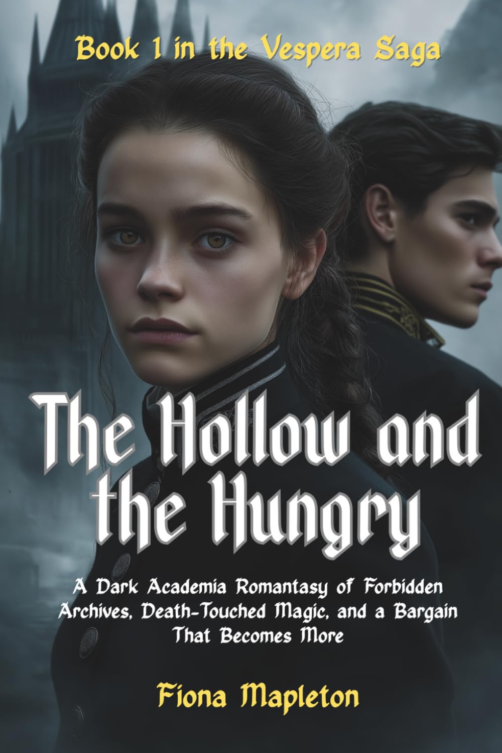 The Hollow and the Hungry: A Dark Academia Romantasy of Forbidden Archives, Death-Touched Magic, and a Bargain That Becomes More: 1 (The Vespera Saga)