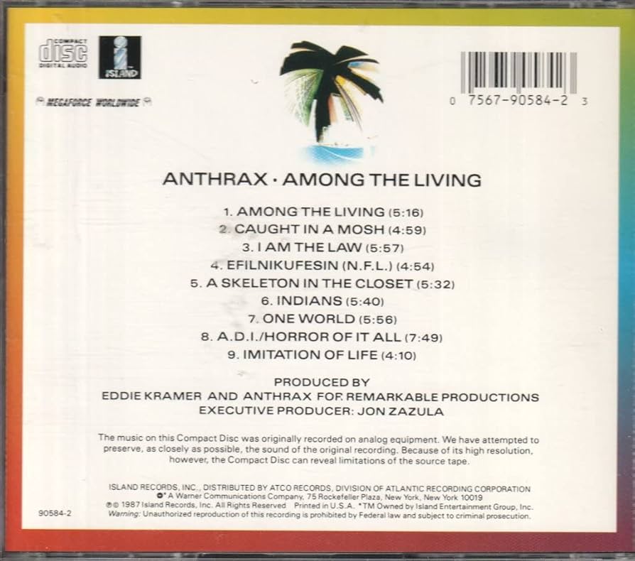 Amazon.co.jp: Among the Living: ミュージック