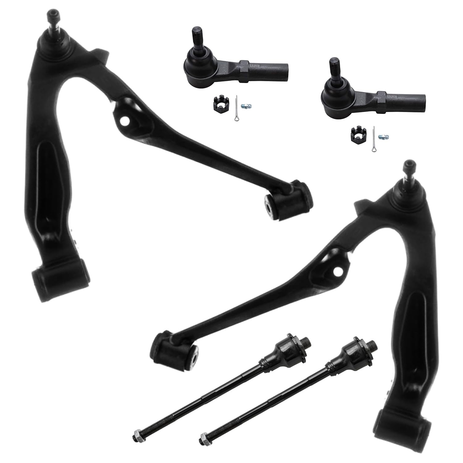 Detroit Axle - Front End Kit for 2001-2010 Chevrolet Silverado GMC Sierra