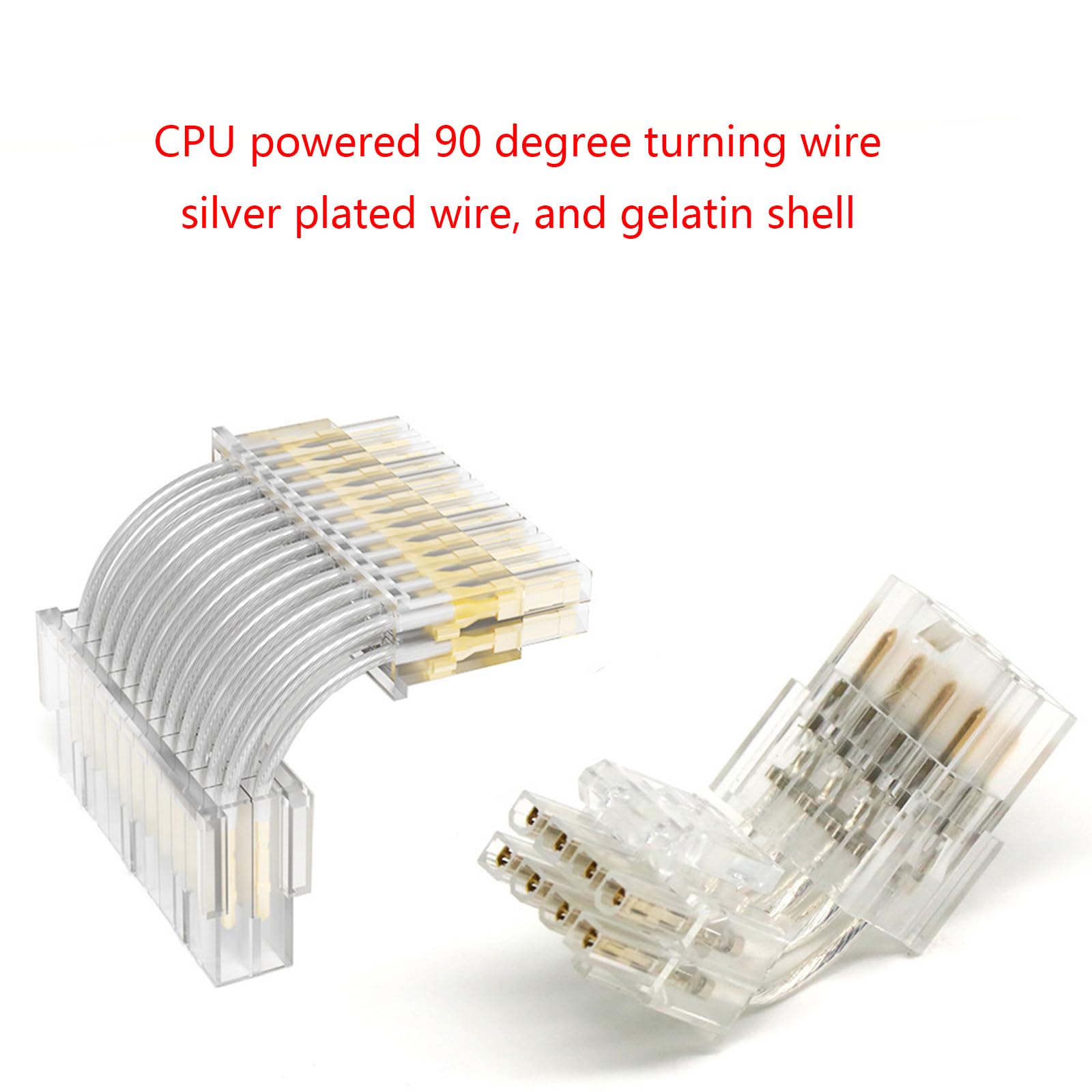 MLWSKERTY Female to Male Power Adapter Board Adapters Extension Line Desktop PC Power Supply Accessories