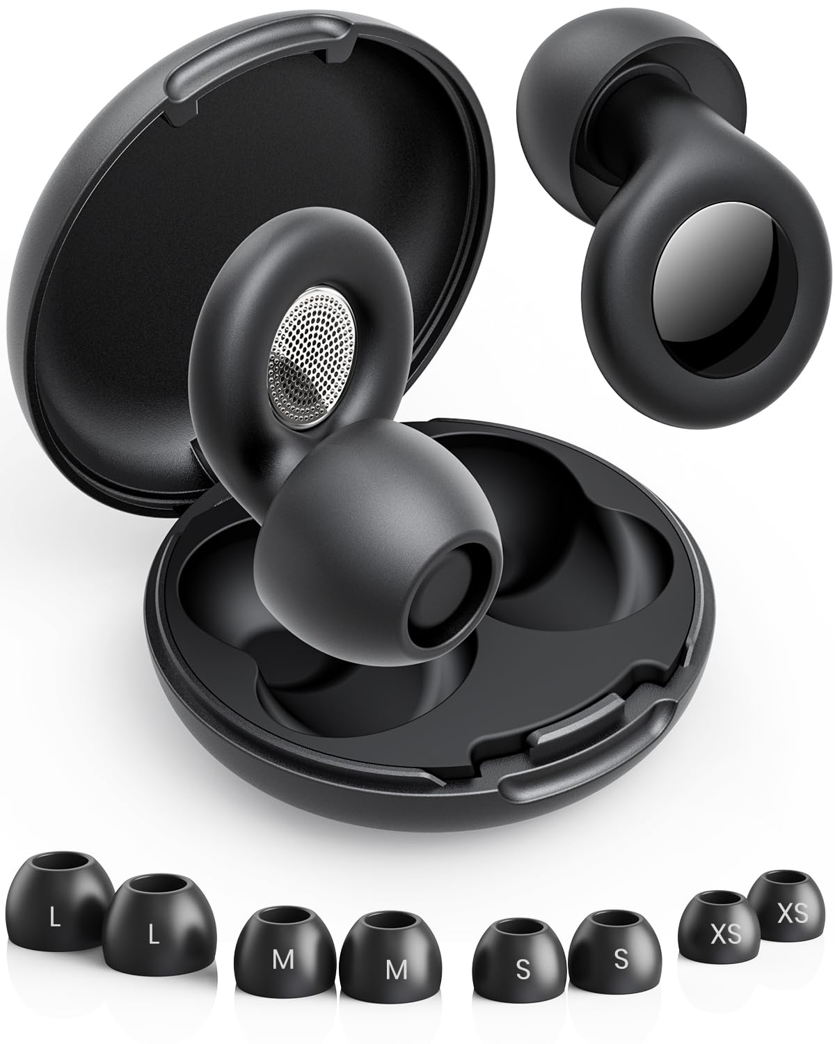 Upgraded Ear Plugs for Sleep Noise Cancelling - Klearlook Reusable&Washable Ultra Soft Sil...