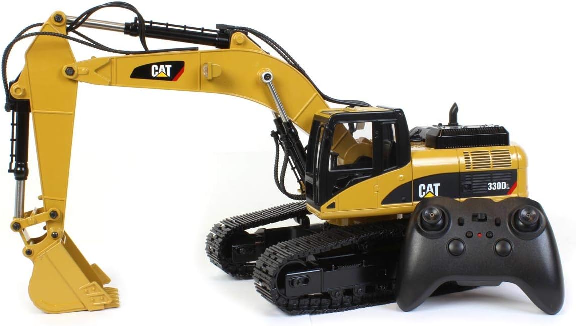 Diecast Masters 1/20 Caterpillar 330D L Diecast Premium Radio Control Excavator, 1 of ONLY 1000 Units Worldwide 28001
