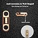 AMYSPORTS High Strength Fishing Bearing Swivels Stainless Fishing Swivel Connectors Copper Barrel Swivels for Saltwater Fishing Freshwater Fishing 5pcs 1800lbs