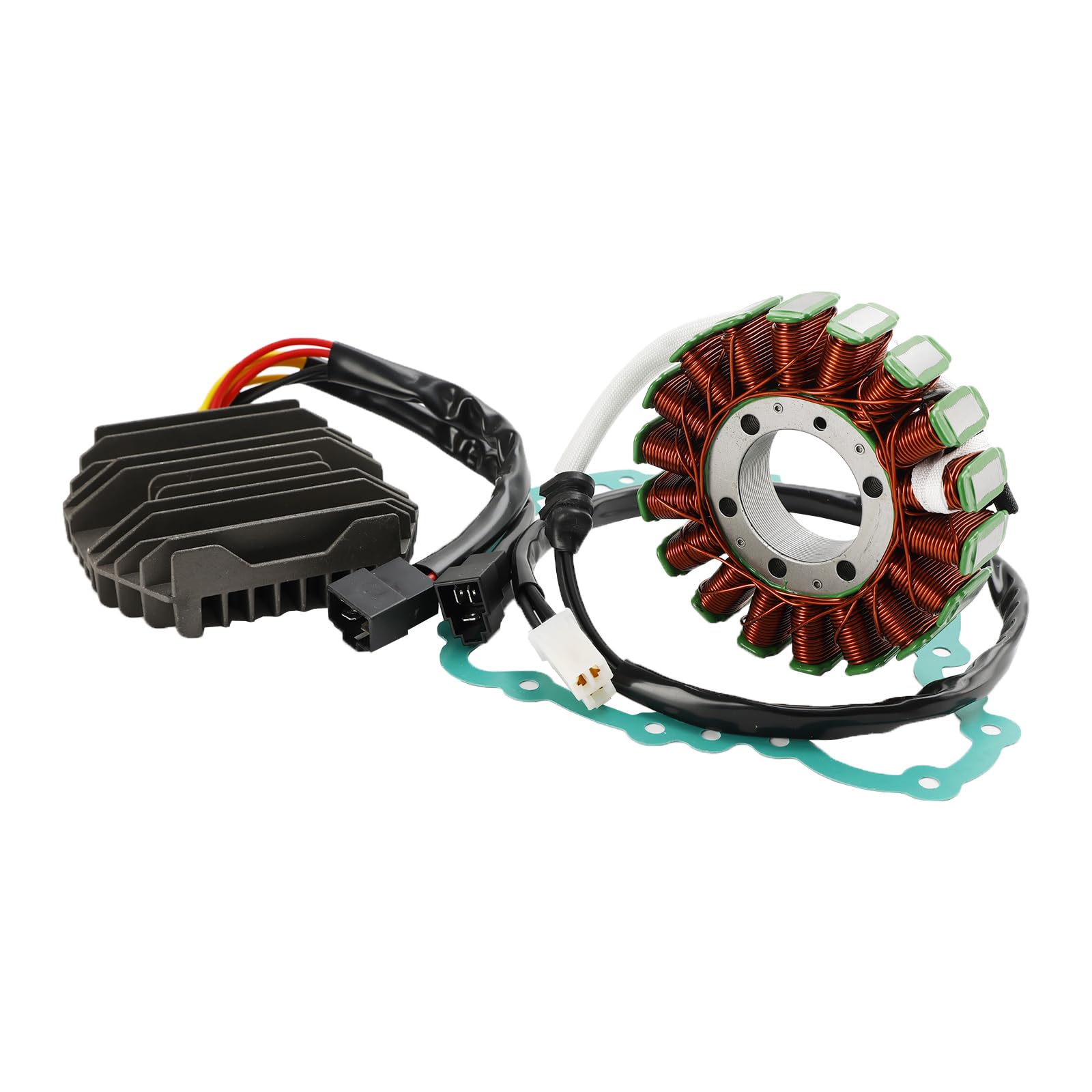Kit Stator Générateur 115mm + Régulateur de Tension + Joint pour Tiger 1050 2007-2013 pour Sprint GT St 1050 pour Speed Triple 1050 T1300111 T1304040 T1261098