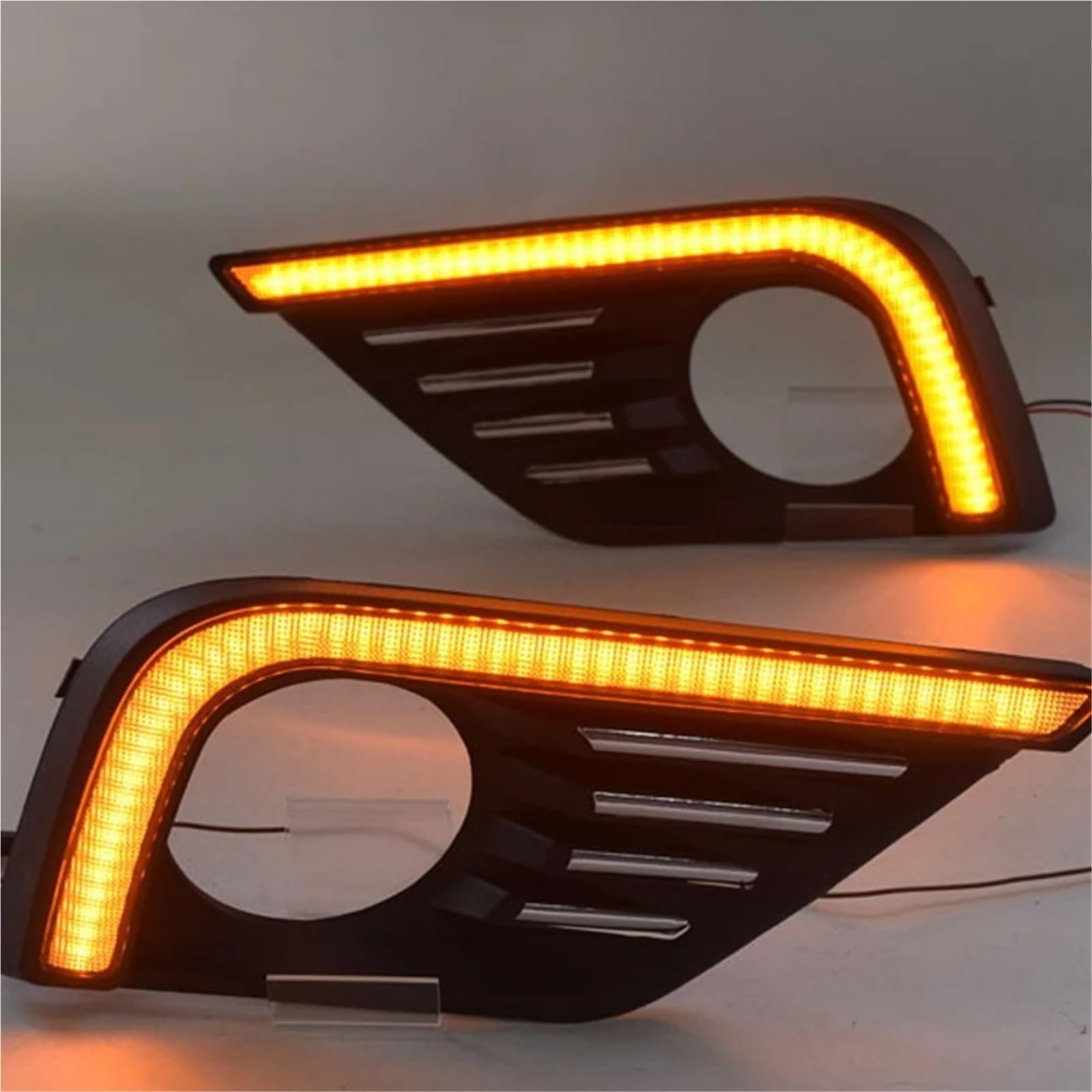 Para Nissan Para Altima Para Teana 2017-2018 Luces Diurnas LED DRL Ámbar Y Blancas Con Luz De Señal De Giro Faro Antiniebla Delantero