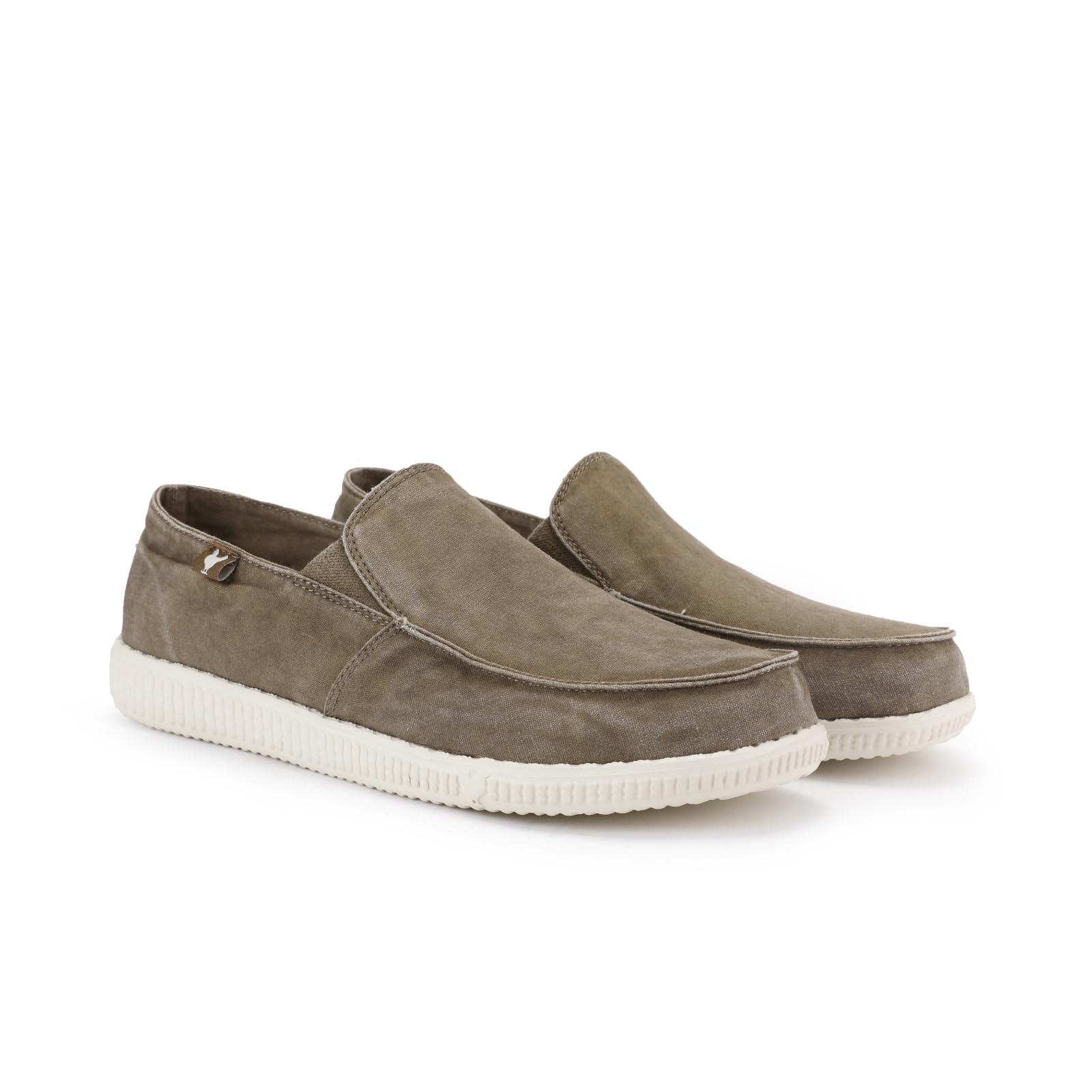 PITAS | WP150 Slip ON Washed | Herren Mokassins | Flache Slipper für Männer | Slip on Loafer | Sneakers | Schlupfschuhe | Freizeitschuhe | Walkinpitas Schuhe