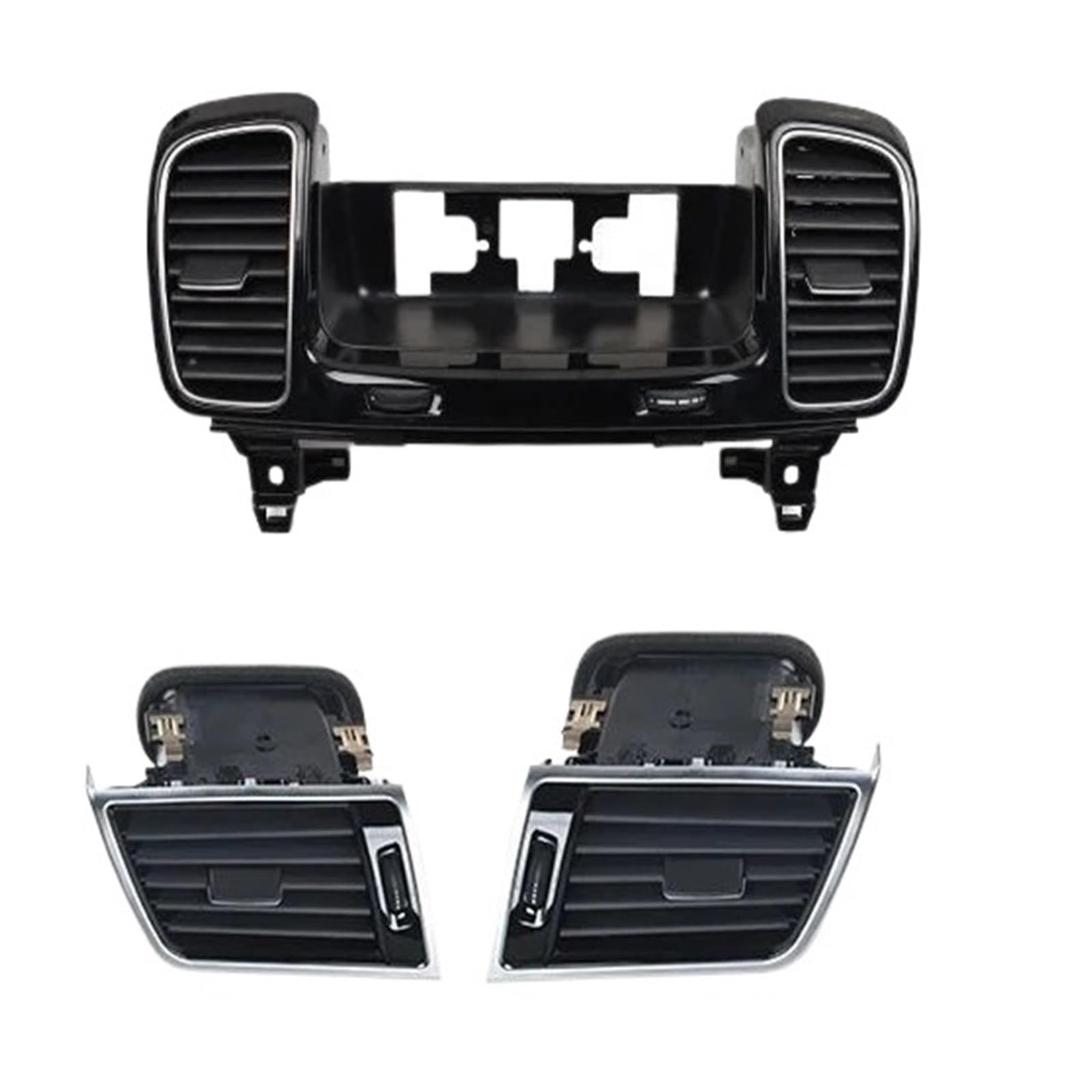 ZHOUKAIDM Air Conditioning Vent Aohe197 Fit for Benz GLS GLE Air Conditioning Outlet Vents Air Conditioner 1668300154/0254 1668309100/9200 Car Accessories Durable(Middle)