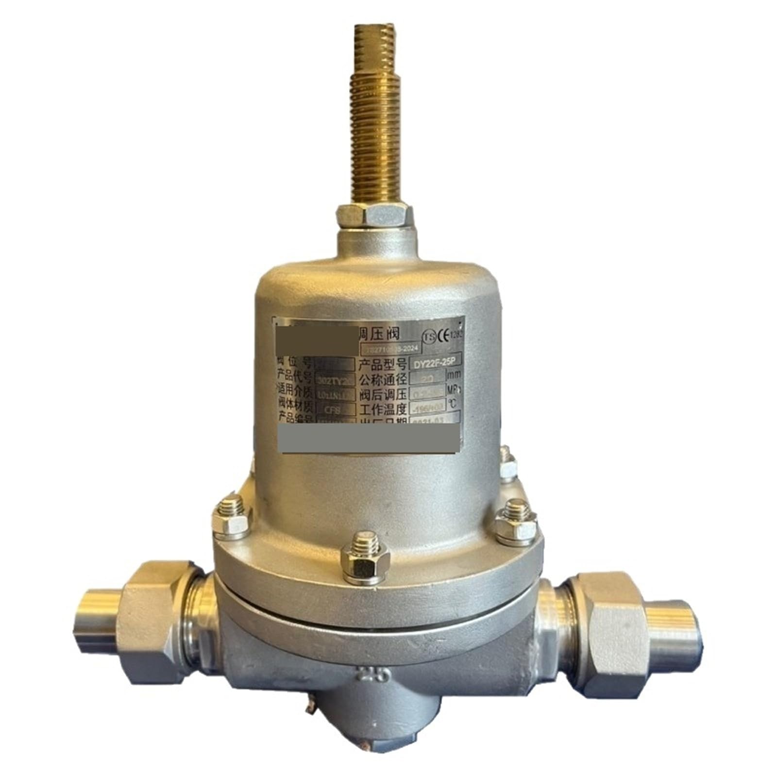 Trgyjgkf One Color Gas Pipeline Pressure Reducing Valve Regulating Low Temperature Regulator