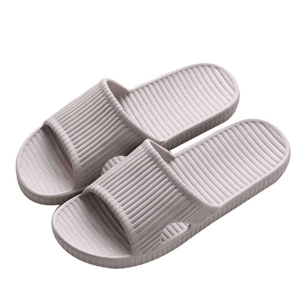 Rojeam Bathroom Slippers Men Women House Shoes Indoor Outdoor Shower Slides