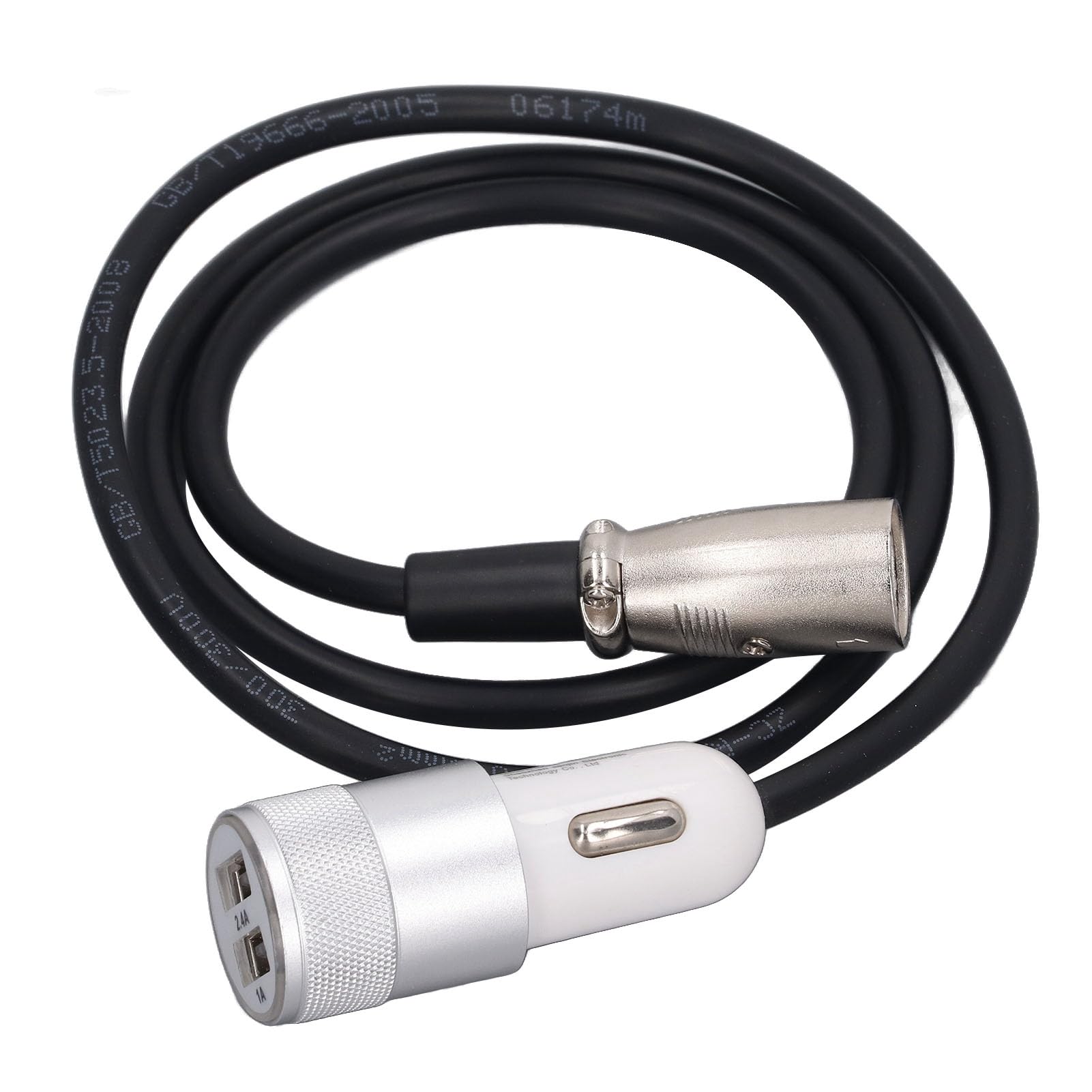 Elektryczny Kontroler Typu Joystick na Wózku Inwalidzkim Kabel ładujący BC04 2PD60W 12 do 24 V Kabel do ładowania Joysticka dla Wózków Inwalidzkich Szybka Linia ładowania Akcesoria