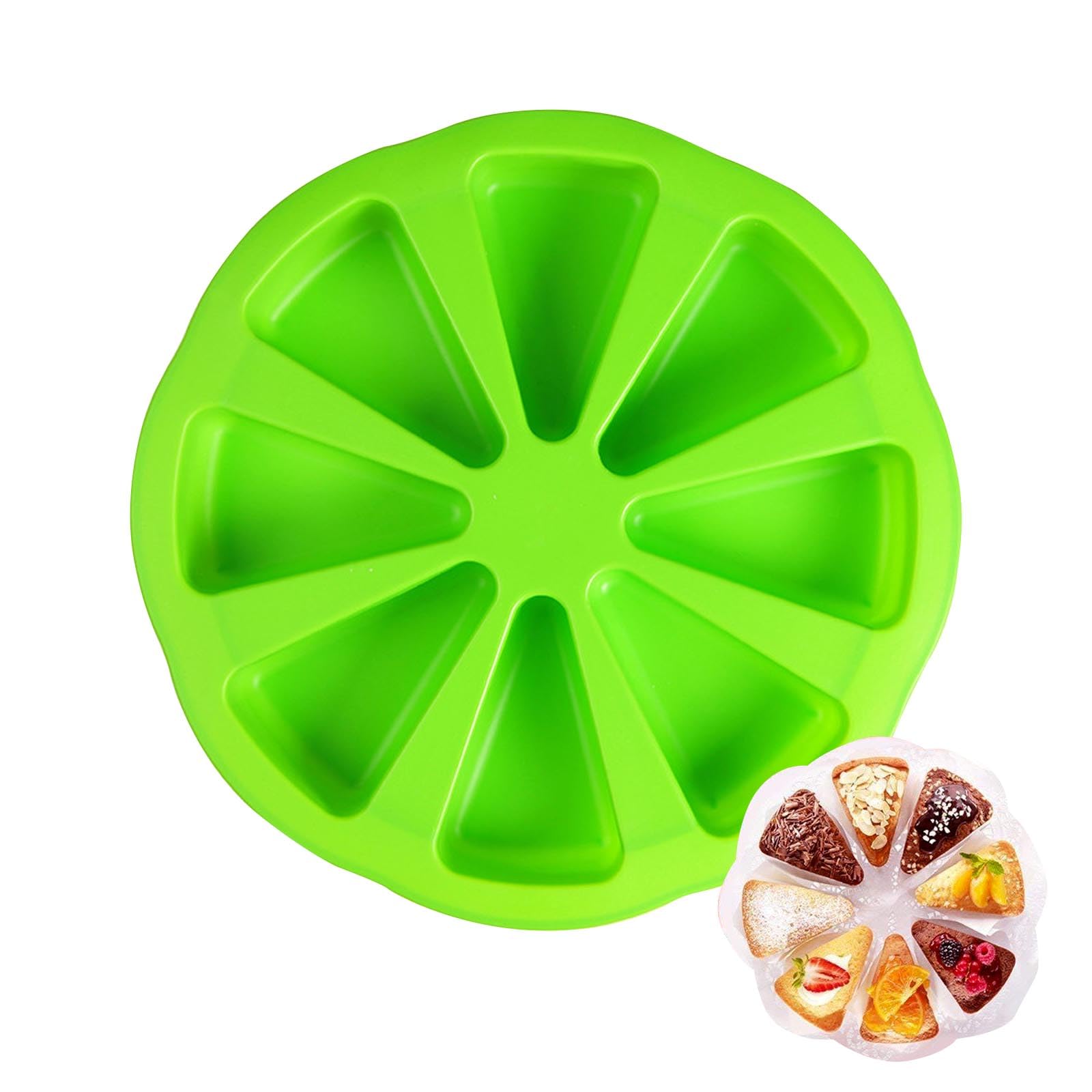 Moule De Cuisson En Silicone, 8 Cavités, Outils Pour Gâteaux, Formes