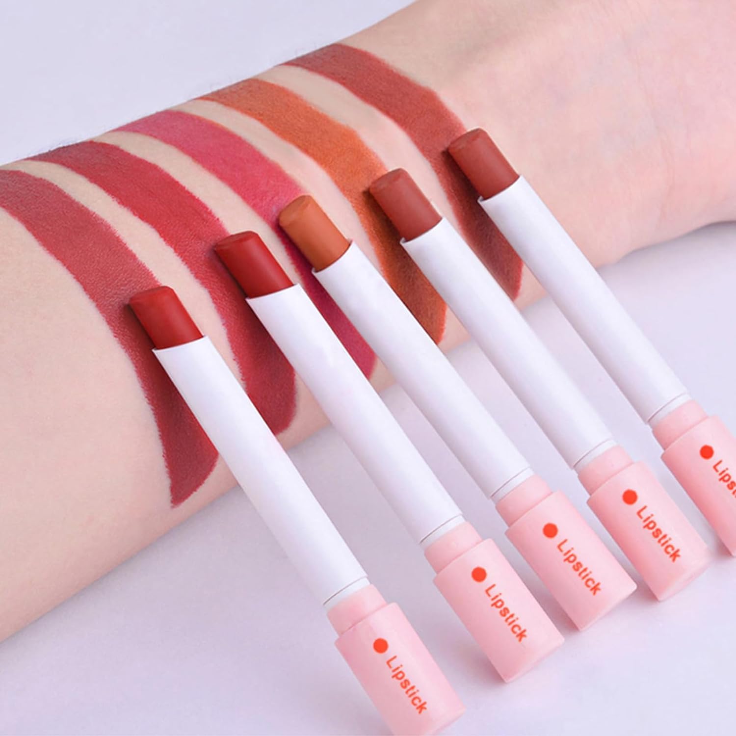 5 colour cigarette lipstick Amazon.com : SHEEPFLY 5 Colors Matte Cigarete Lipstick Set,Durable Water  Resistant Sweat Not Off Makeup Ladies Lipstick, Velvet Lipstick(5 Colors) :  Beauty & Personal Care