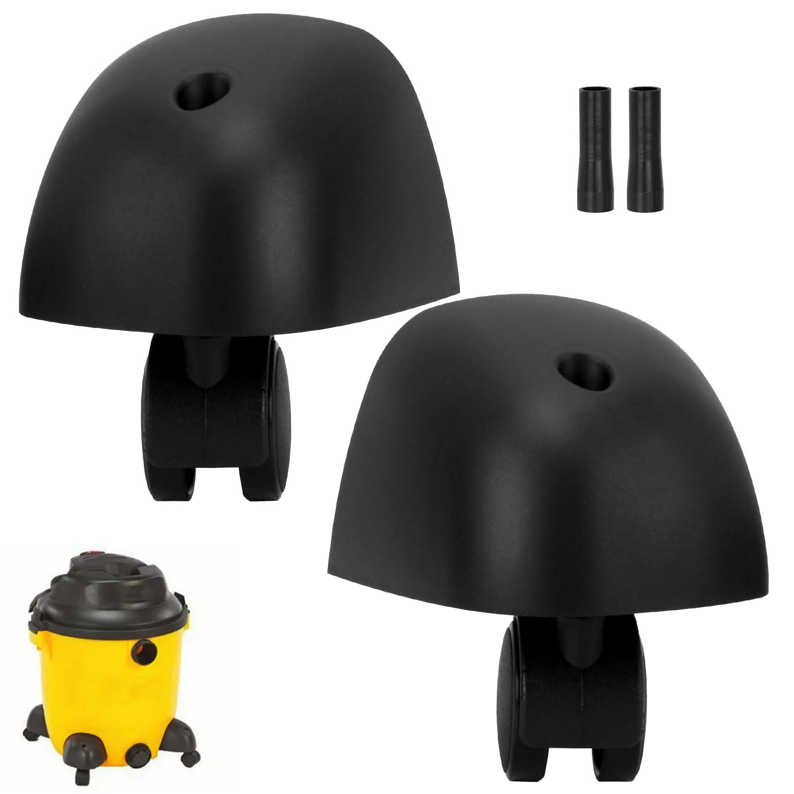 Photo 1 of LEAFLEX Heavy Duty Caster Wheels & Foot Replacement Kit for Shop Vac