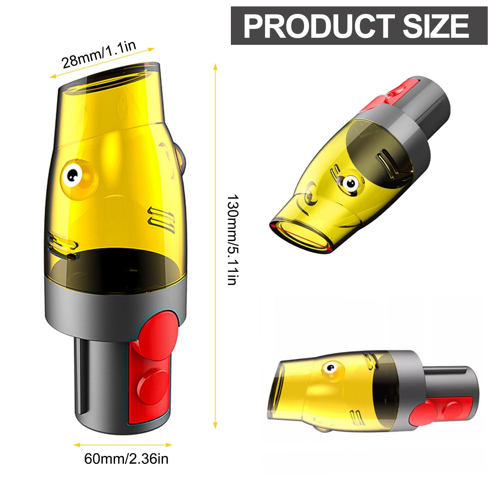 Akcesoria do odkurzacza, do odkurzacza Dyson, głowica ssąca, nasadka do mopa, adapter szybkozamykający, do odkurzacza Dyson V7, V8, V10, V11, V12, V15, seria