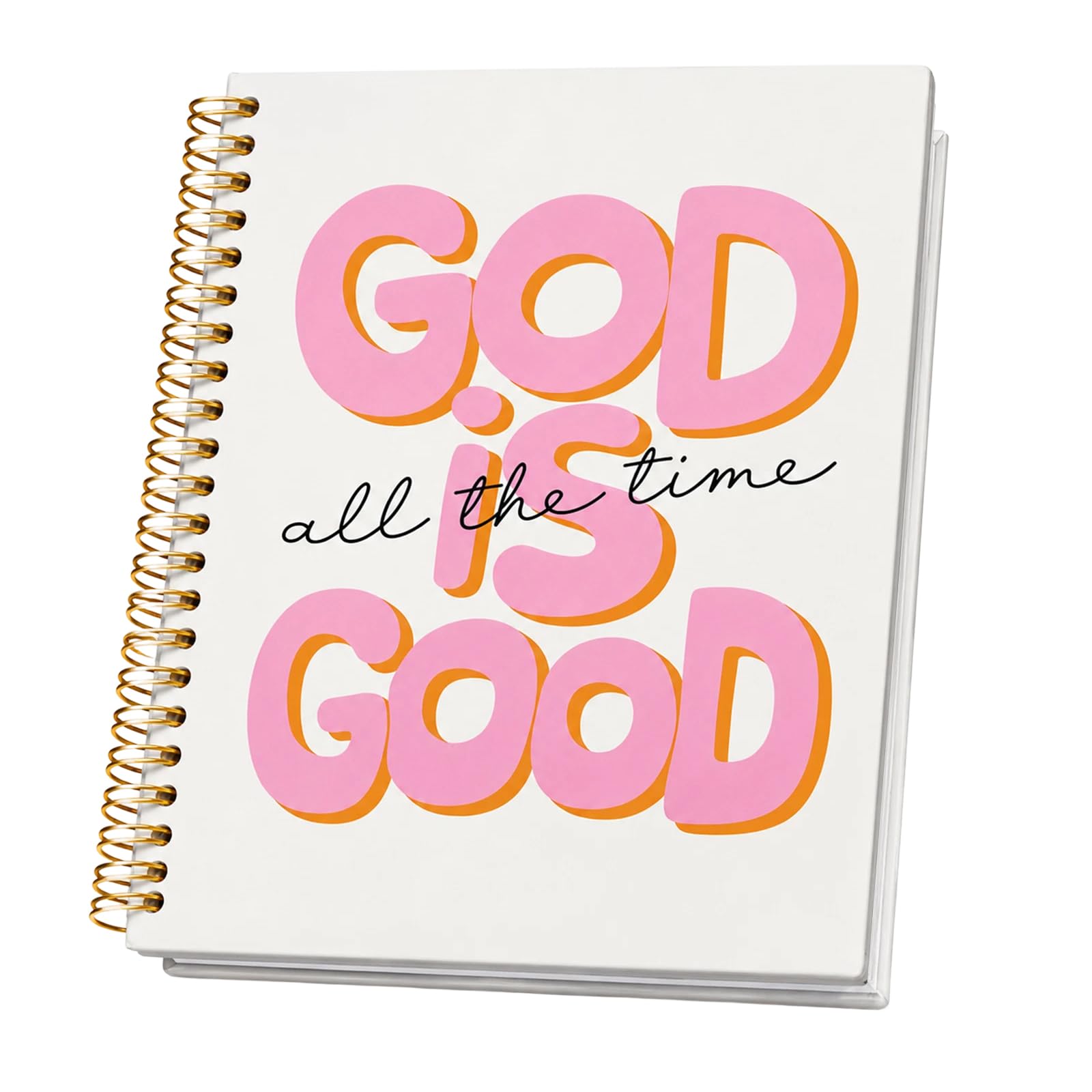 Nevicor A5 lined Spiral Bible Journal Notebook, Christian Gifts for Women