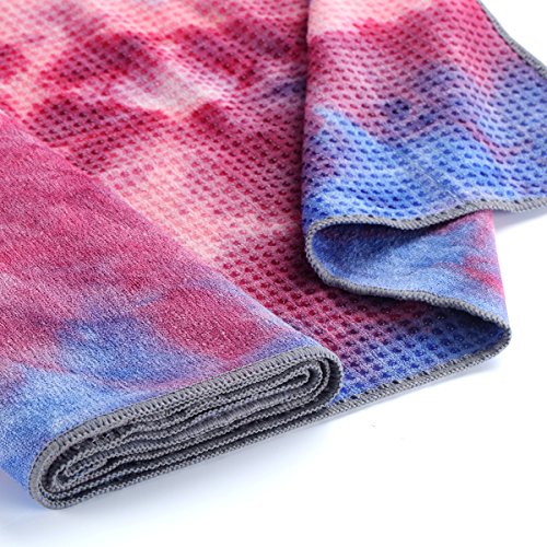 Getfitsoo Yoga Mate Perfect Yoga Towel Mat | 72" x 24" - Image 3
