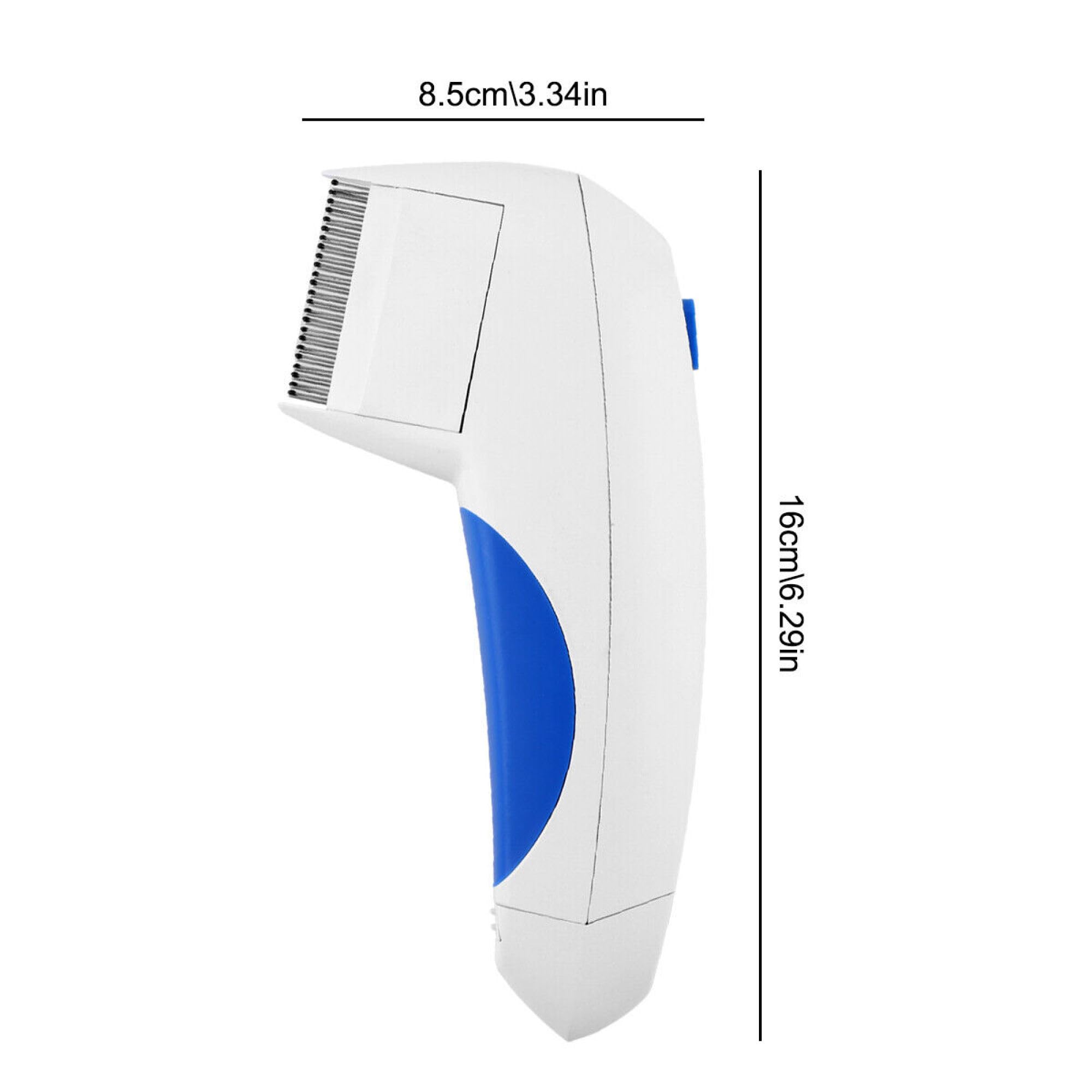 Peine eléctrico antipulgas para gatos y perros, peine de aseo de mascotas, herramientas para eliminar piojos, matar pulgas huevos, eliminar pulgas eficientemente para gatitos, cachorros, cepillo de