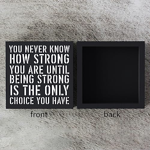 Inspirational-Wooden-Box-Sign-Plaque-You-Never-Know-How-Strong-You-are-Until-Being-Strong-Wood-Box-Sign-Rustic-Art-Home-Shelf-Desk-Decor-5-x-5-x-1-Inches Inspirational Wooden Box Sign Plaque You Never Know How Strong You are Until Being Strong Wood Box Sign Rustic Art Home Shelf Desk Decor 5 x 5 x 1 Inches