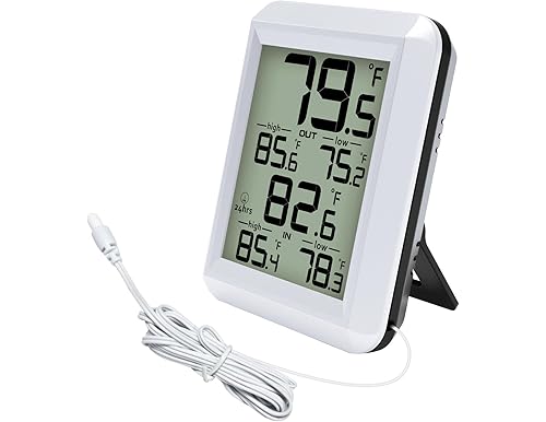 Best Digital Thermometer Outdoor: Accurate Temperature Monitoring for Home & Garden