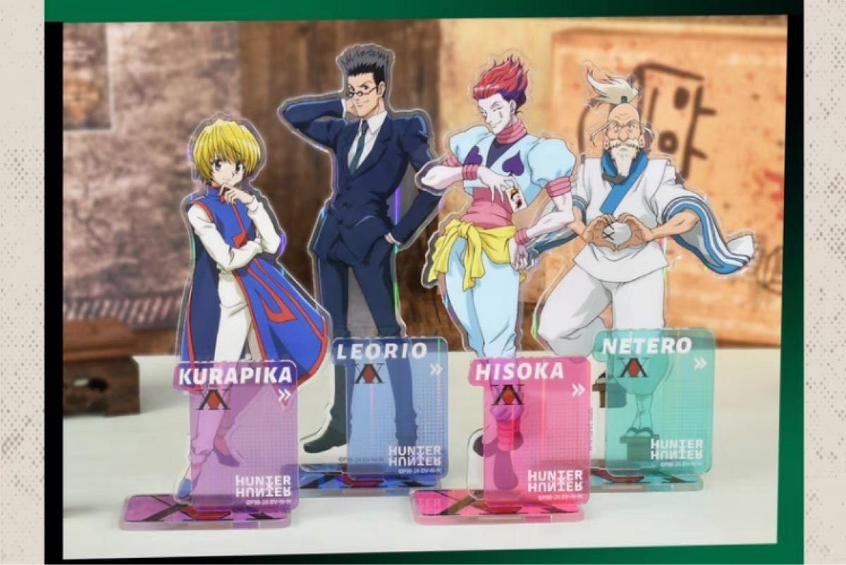 HUNTER✕HUNTER✕animatecafe　BIGアクリルスタンドネテロ HUNTER✕HUNTER✕animatecafe BIGアクリルスタンドネテロ HUNTER